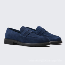 Summer Slip On Casual Suede Leather Business Loafers Shoes For Men